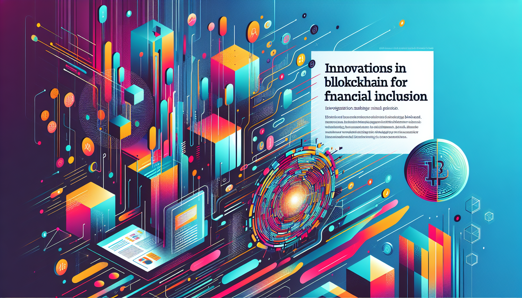 Innovations in Blockchain for Financial Inclusion