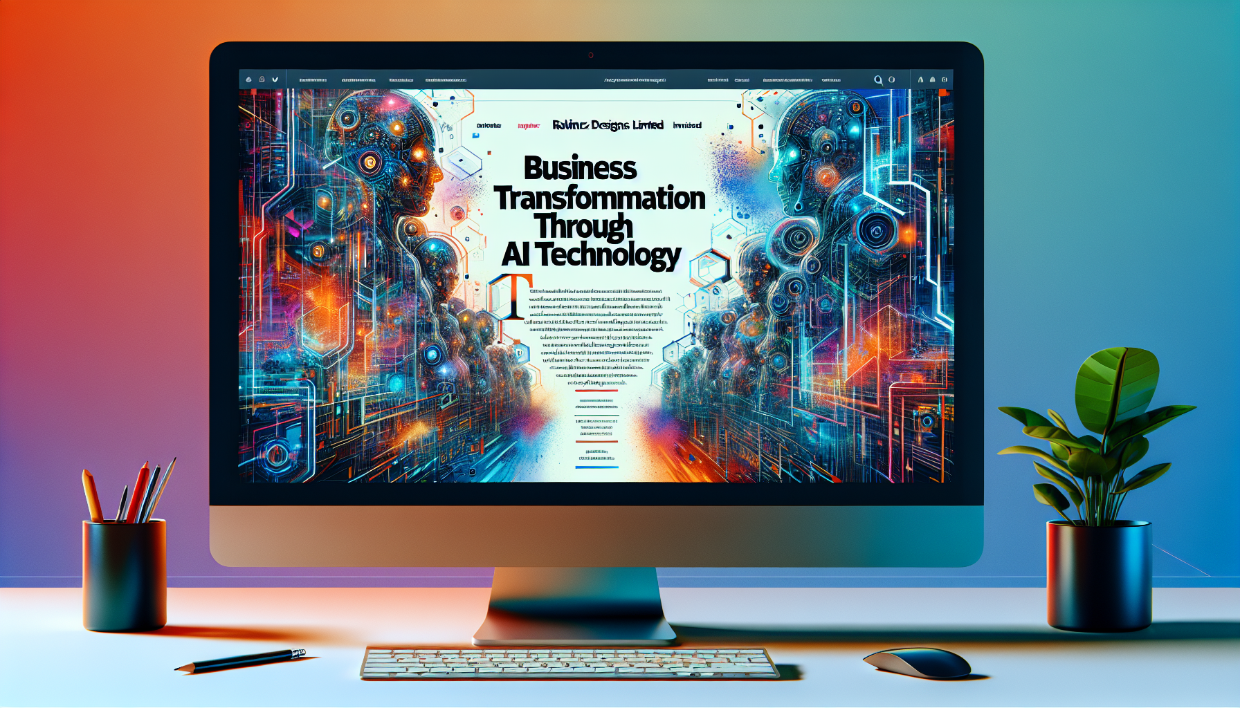 Transforming Businesses with AI: The Role of Rawlinz Designs Limited