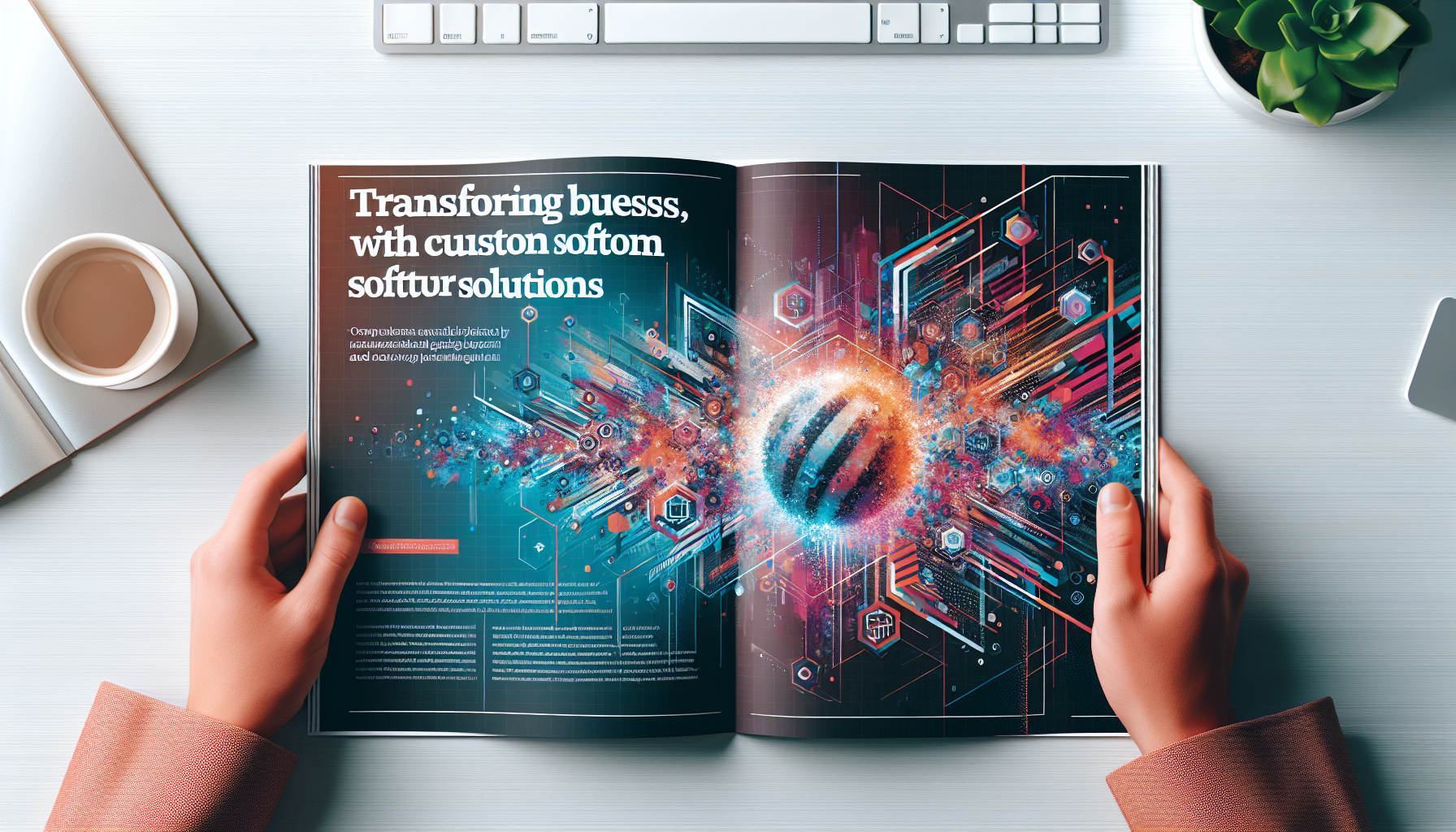 Transforming Businesses with Custom Software Solutions by Rawlinz Designs
